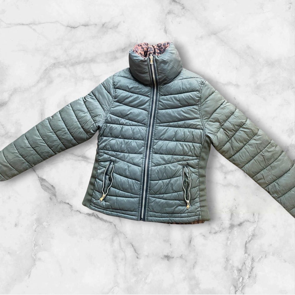 Reversible unbranded fall jacket size M